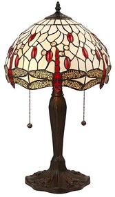 Endon 64086 - Настолна лампа DRAGONFLY 2xE27/60W/230V Ø 30 см