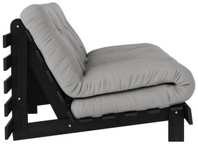 Сив разтегателен диван 160 cm Roots Black Night – Karup Design