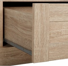 Гардероб от декор от дъб естествен 60x180 cm Binz – Støraa