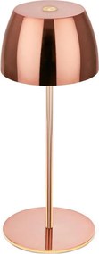 Briloner - LED димируема презареждаема сензорна външна настолна лампа MINI LED/2,5W/5V IP44 1800 mAh медна