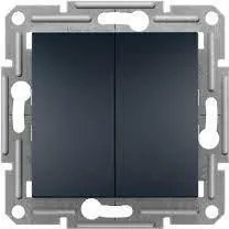 SE Сериен девиаторен ключ цвят Антрацит Asfora - EPH0600171