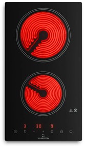 Klarstein VariCook Domino, керамичен плот, халогенна, вградена котлон, 3000 W