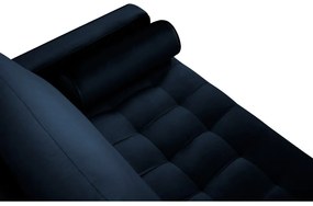 Диван от синьо кадифе , 174 cm Santo - Milo Casa