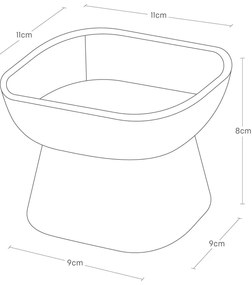Керамична купа за всички любимци Tower – YAMAZAKI