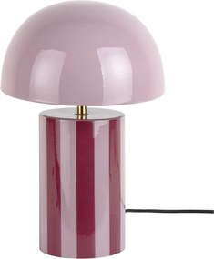 Лилава метална настолна лампа (височина 34 cm) Rayado – Leitmotiv