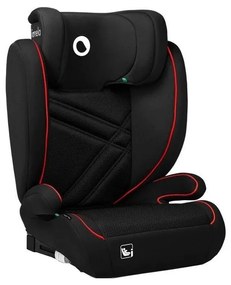 Lionelo - Седалка за кола HUGO i-Size 100-150 см черен/червен