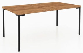 Дъбова маса за кафе в естествен цвят 60x80 cm Abies - The Beds