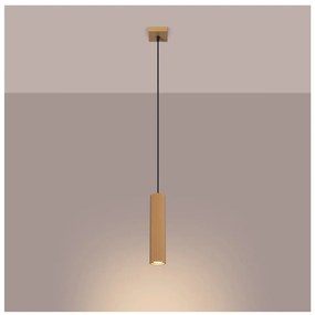 Висящо осветително тяло в златист цвят Gleam – Sollux