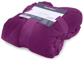 Лилав унисекс халат от микрофибър, размер XS Robby - DecoKing