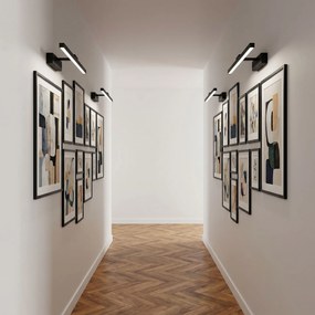 LED аплик за баня  APP1866-1W 40 cm Black