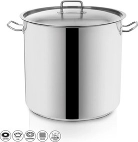 Гърне за консервиране от неръждаема стомана с капак 22 l Stock – Orion