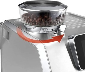 Еспресо машина DeLonghi EC9455.M La Specialista Touch, 1450W, 19 bar, 1.7 л, 4 темп, 5 нива на пяна, 15 степени на смилане, Bean adapt, Сензорен дисплей, Сребрист