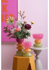 Пластмасов стол в цвят горчица Cherish – Leitmotiv