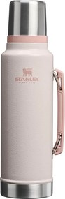 Светлорозов термос от неръждаема стомана 1,4 l Legendary Classic Bottle Hammertone Rose Quartz – Stanley