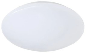 Бяла LED светлина за таван II, диаметър 27 cm Trio Putz