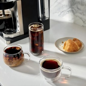 Еспресо машина Ninja Prestige CFN802EU, 1650W, 19 bar, 1.8 л, 10 размера, 3 режима, DualBrew, Nespresso, Инокс