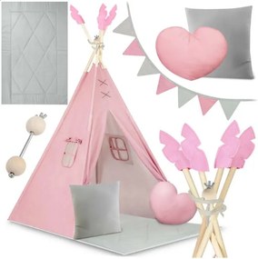 Детска палатка Teepee Pink Indian