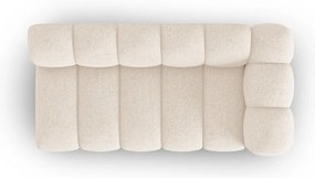 Кремав модулен диван (десен ъгъл) Lupine – Micadoni Home