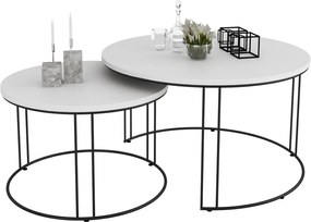 Комплект странични холни маси Yuumi-Mauro-Leuko