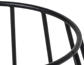 Модерна настолна лампа черна тел - Palica