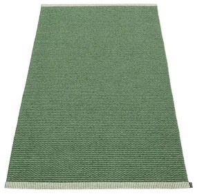 Зелен килим за открито и закрито 85x160 cm Mono Leaf Oregano – Pappelina