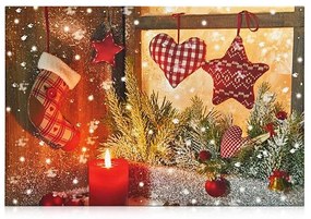 Markslöjd 704359 - LED декоративна картина CANVAS LED/0,18W/3xAA