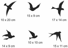Декоративни интериорни огледала с форма на птица