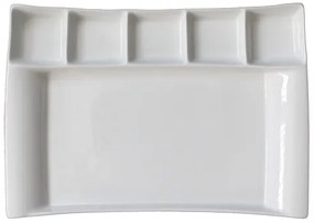 Gural Porselen - Милано Плато шестсекционно 37x26cm. (MLN 37x26 STB)