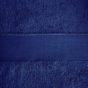 Тъмносини памучни хавлии и кърпи за баня в комплект от 6 бр. от тери Anti-Bacterial – Catherine Lansfield