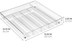 Органайзер за прибори за хранене iDesign , 34,5 x 35 cm Linus - iDesign