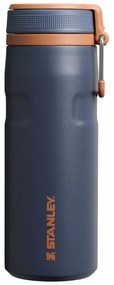Тъмносин термос от неръждаема стомана 470 ml IceFlow™ Bottle Twist Flip Twilight – Stanley