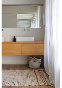 Памучен килим в тухлен цвят 80x140 cm Twin Toffee – Lorena Canals