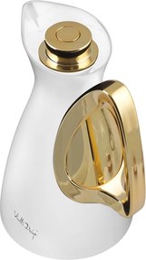 Термос в бял и златист цвят 1 l Alessia – Vialli Design