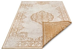 Външен килим в бял цвят и жълта охра 200x290 cm Cebu – NORTHRUGS