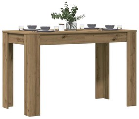 855841 vidaXL Трапезна маса Artisan Oak 120x60x76 cm Инженерна дървесина