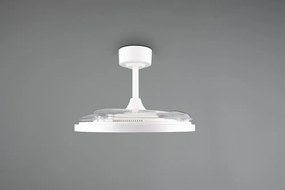 Бяло LED осветително тяло за таван Kasfjord – Reality