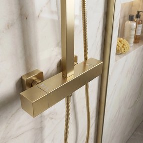 Комплект за душ Rea Atrium Brush Gold