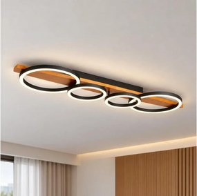 BRILAGI - LED таванно осветително тяло PLANK LED/35W/230V 4000K 30x100 cm дървено