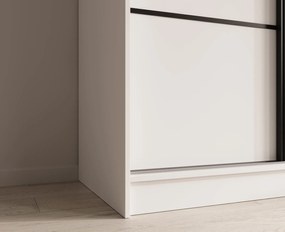 Гардероб Kalli 200 с плъзгащи-Leuko-Mauro