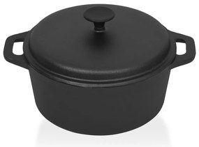 313362 vidaXL Тенджера Ø26,5 см, чугун