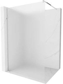 Мексен Киото стена за душ Walk-in 90 x 200 см, матово стъкло 8 мм, хром - 800-090-101-01-30