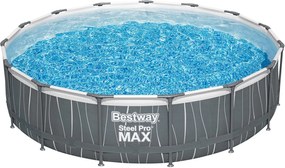 Сглобяем басейн с LED осветление 457 х 107см Bestway 561GD