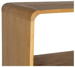 Библиотека от масив от минди в естествен цвят 90x150x40 cm Lysa – Ixia