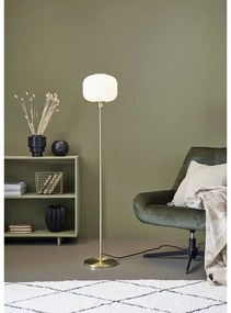 Бяла подова лампа със златист дизайн Sober - Markslöjd