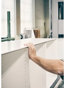 Бял нисък скрин 180x59 cm Edge by Hammel - Hammel Furniture