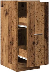 855158 vidaXL Шкаф органайзер, старо дърво, 30x41x77,5 см, инженерно дърво