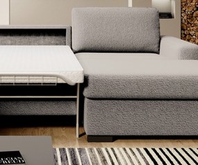 Ъглов Диван Орхидея-Екрю-Ляв