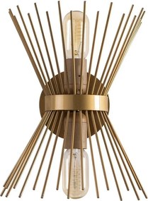 Стенна лампа в златист цвят Kirpi – Opviq lights