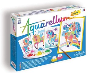 Sentosphere - Комплект за оцветяване Акварелиум еднорози 6507