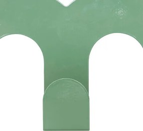 Закачалка за стена atmosphera Callista, 5 куки, Метал, Зелен, 50 cm